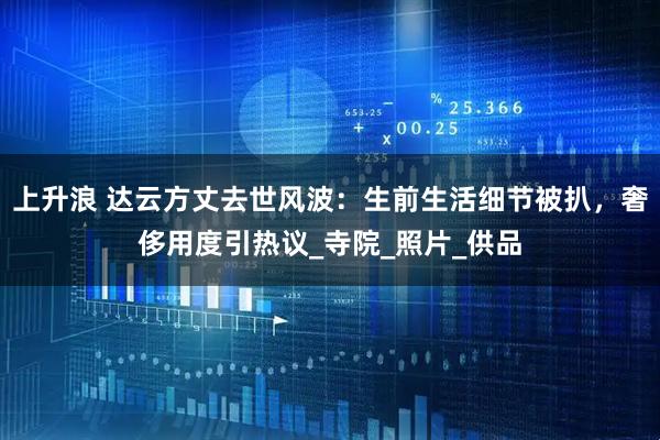 上升浪 达云方丈去世风波：生前生活细节被扒，奢侈用度引热议_寺院_照片_供品
