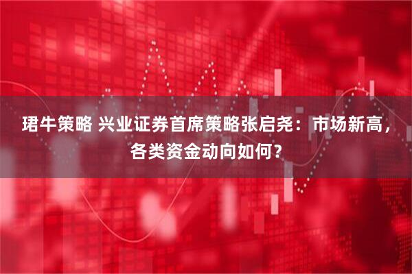 珺牛策略 兴业证券首席策略张启尧：市场新高，各类资金动向如何？