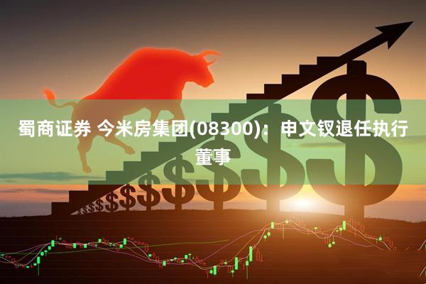 蜀商证券 今米房集团(08300)：申文钗退任执行董事